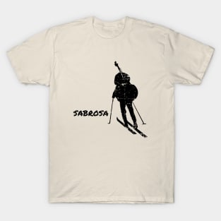 Sabrosa Distressed Black T-Shirt